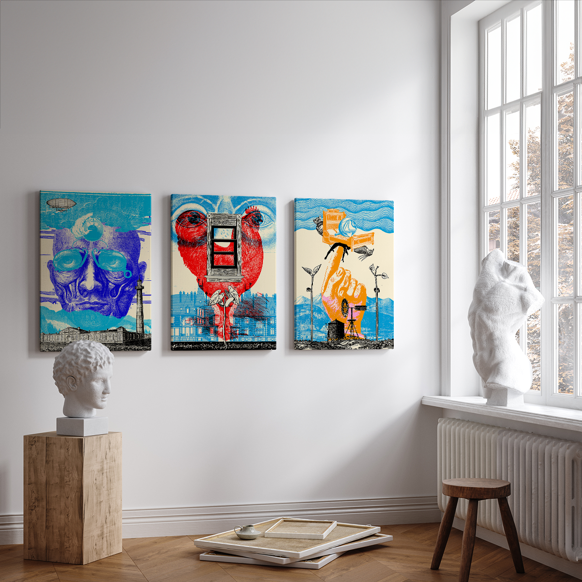 Schilderij illustratie