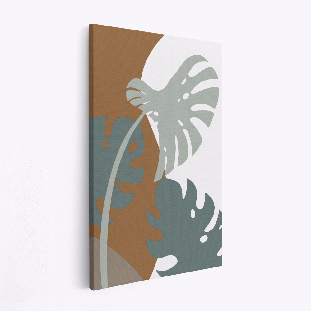 Canvas schilderi - Monstera Cut Out 03