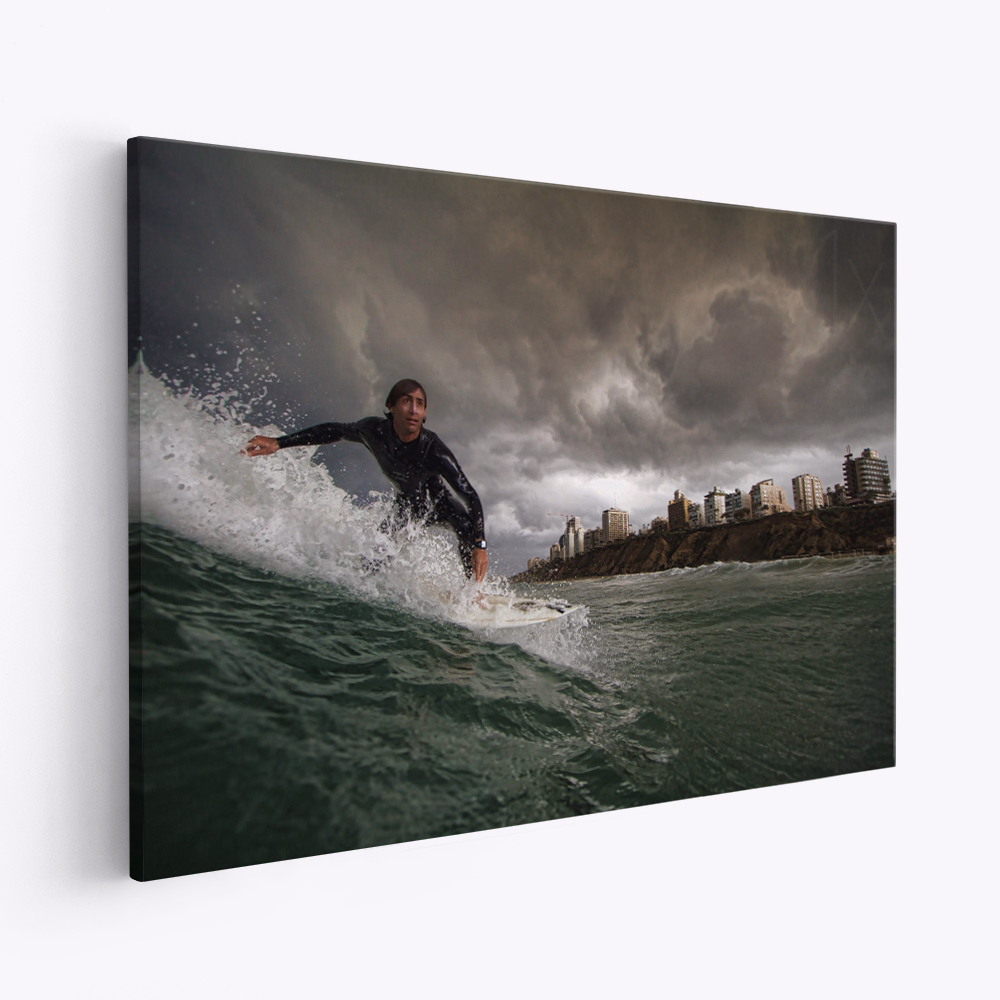 Canvas schilderi - Apocalyptic Surfer