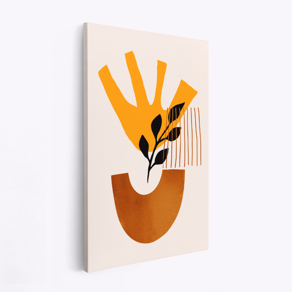 Canvas schilderi - Sunshine Flower No.5