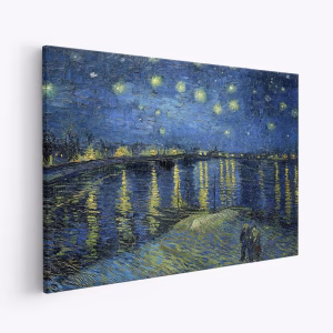 Canvas schilderi - The Starry Night Over The Rhone