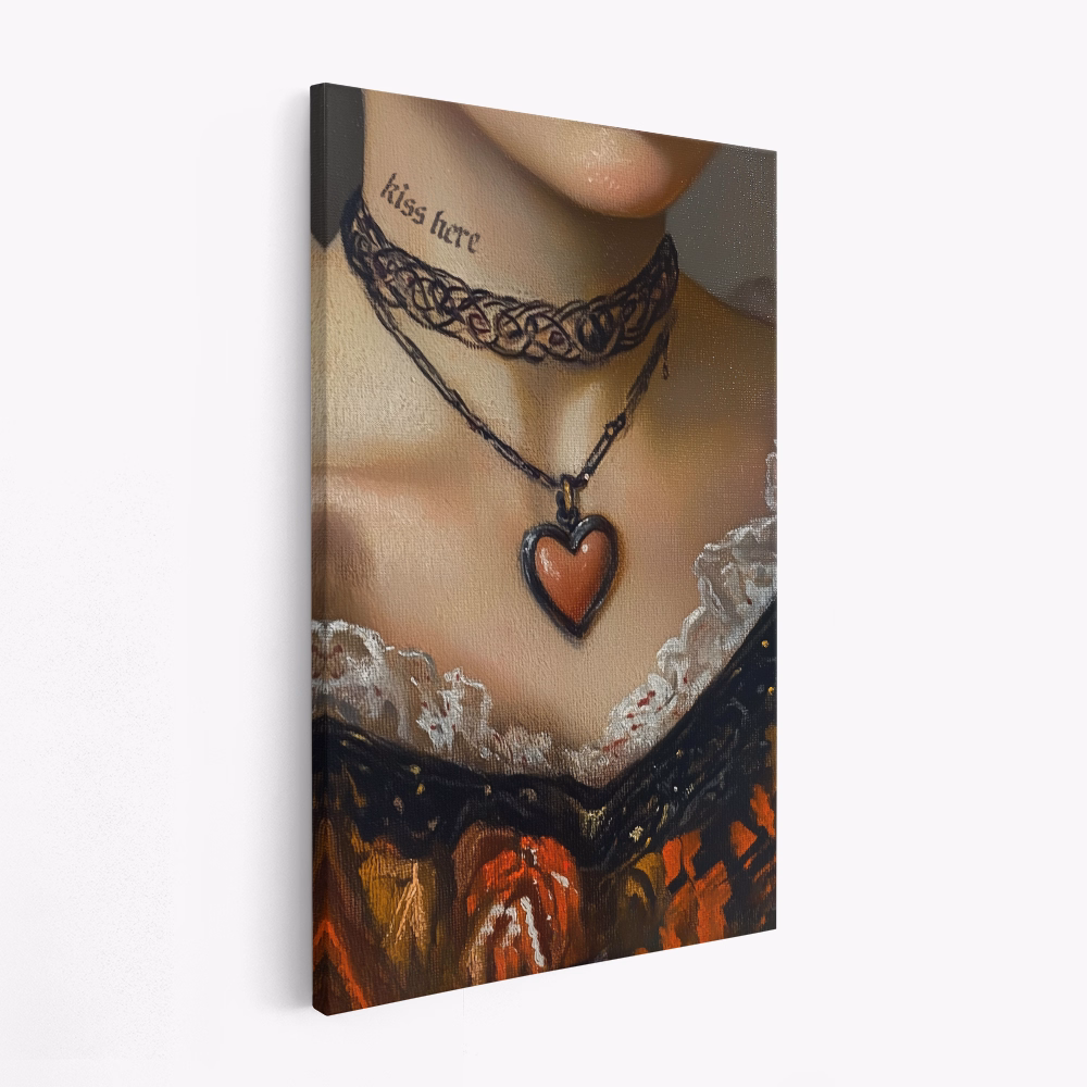 Canvas schilderi - Kiss Here