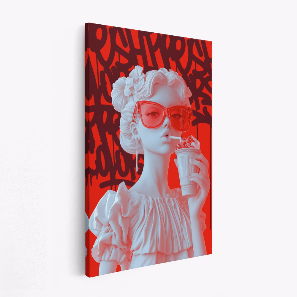 Canvas schilderi - Cherry Sips