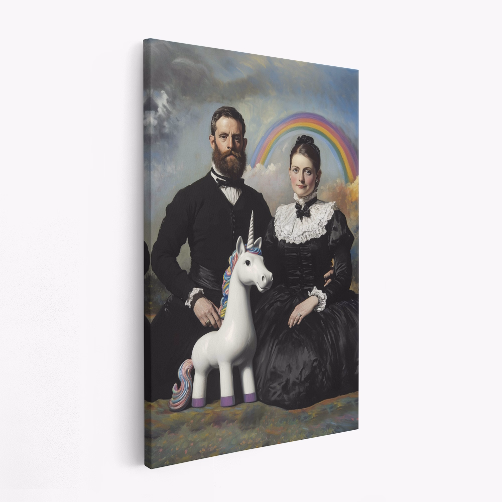 Canvas schilderi - A family of fantasies