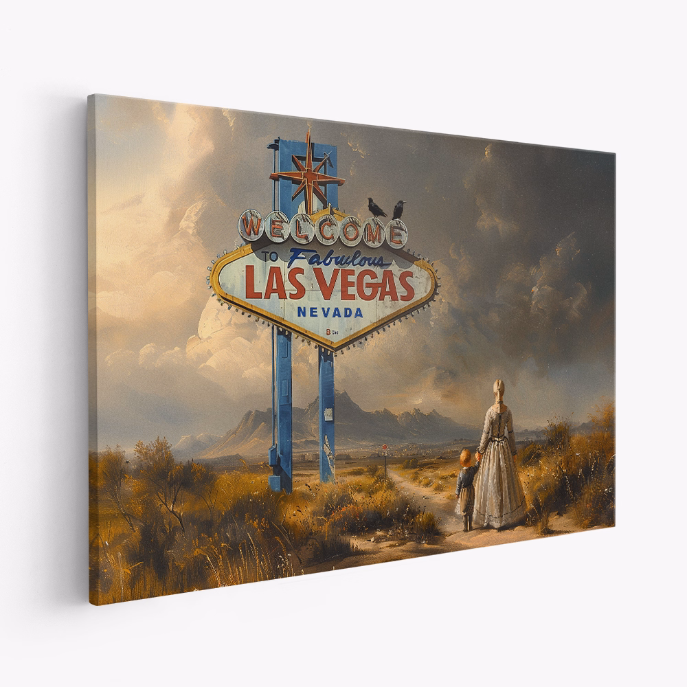 Canvas schilderi - Lost in Vegas