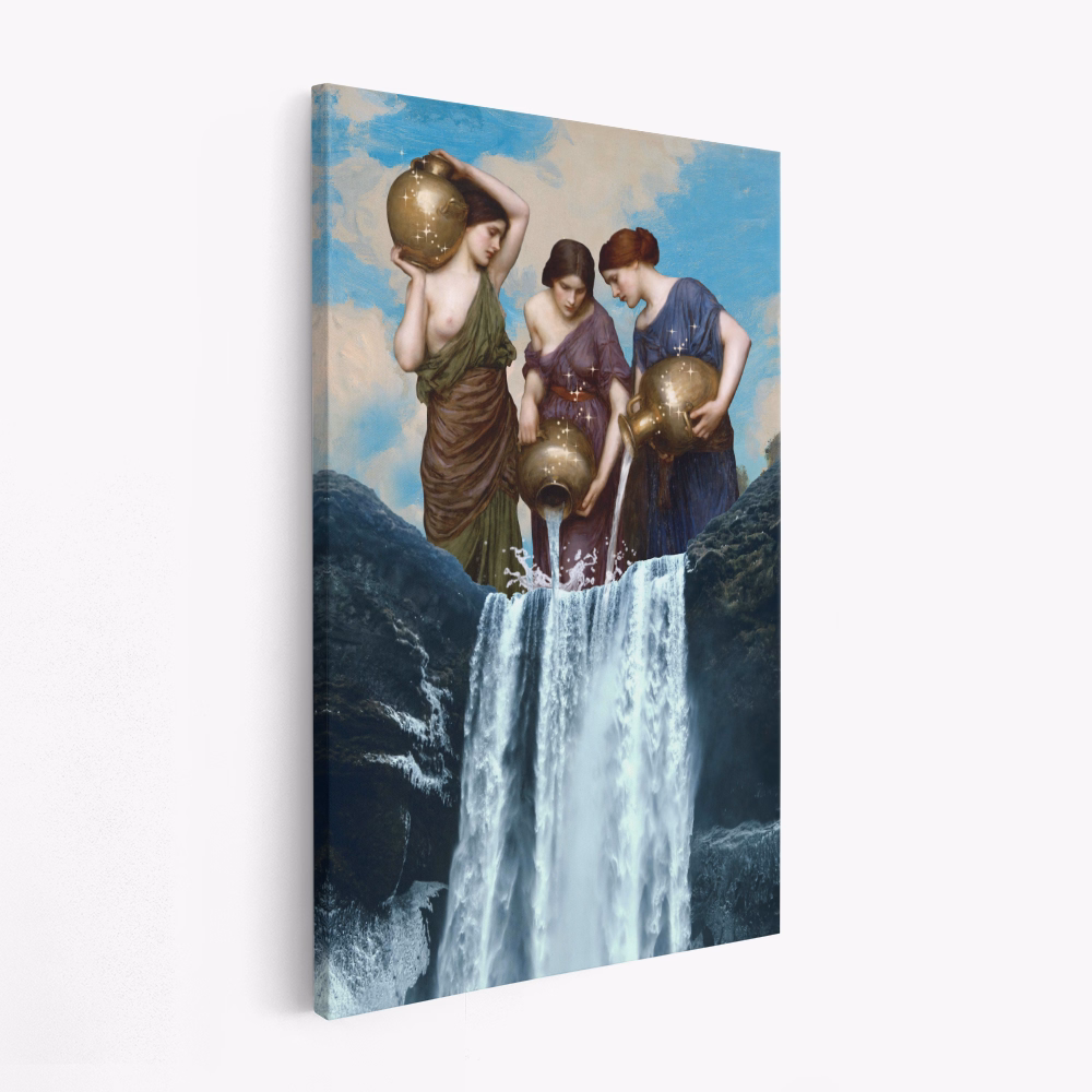 Canvas schilderi - Magic Waterfall