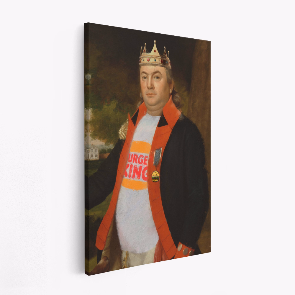 Canvas schilderi - Fast Food King