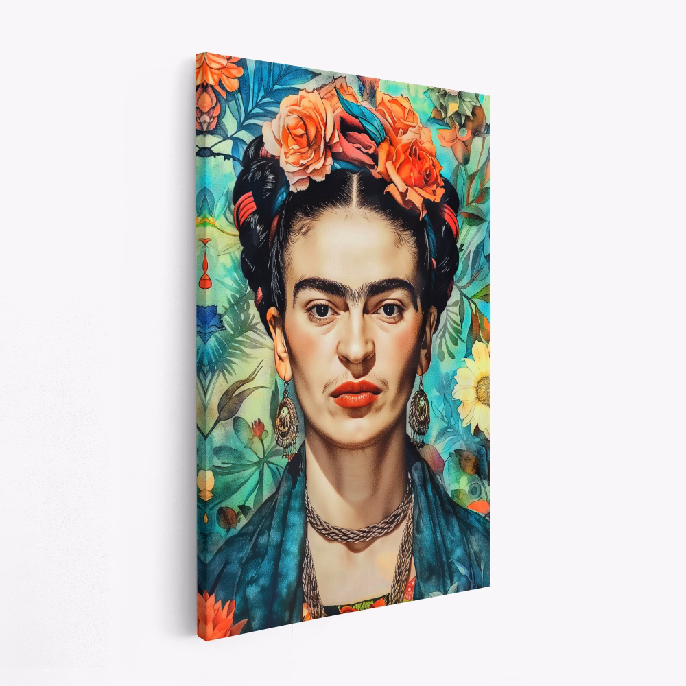 Canvas schilderi - Frida Portrait 10