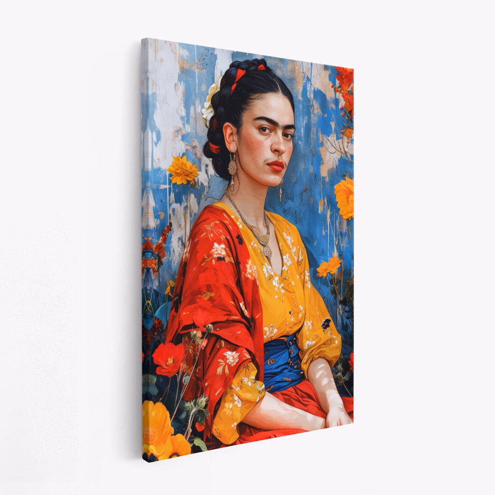 Canvas schilderi - Frida Portrait 4