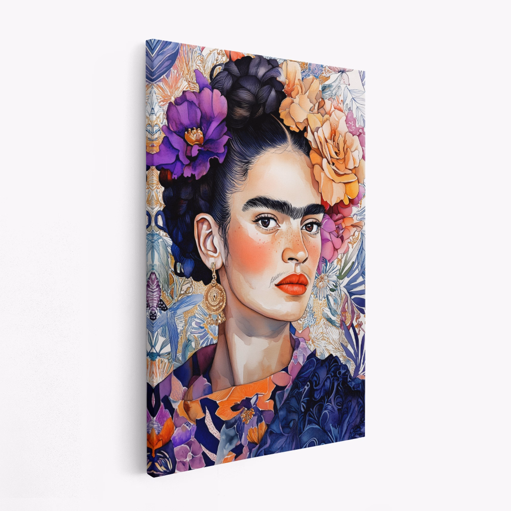 Canvas schilderi - Frida portrait
