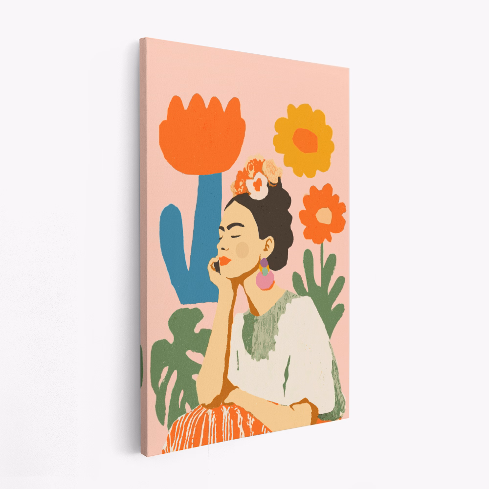 Canvas schilderi - Frida Primavera No 02