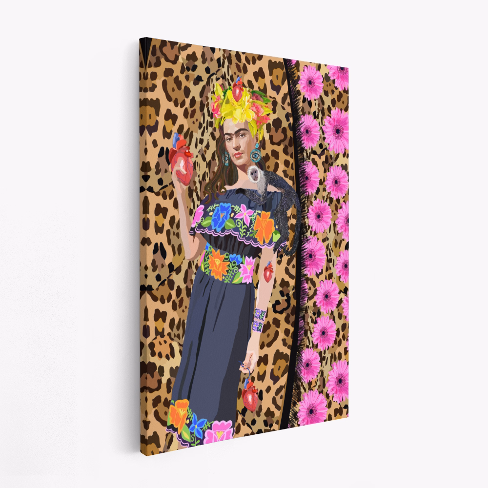 Canvas schilderi - Love Frida
